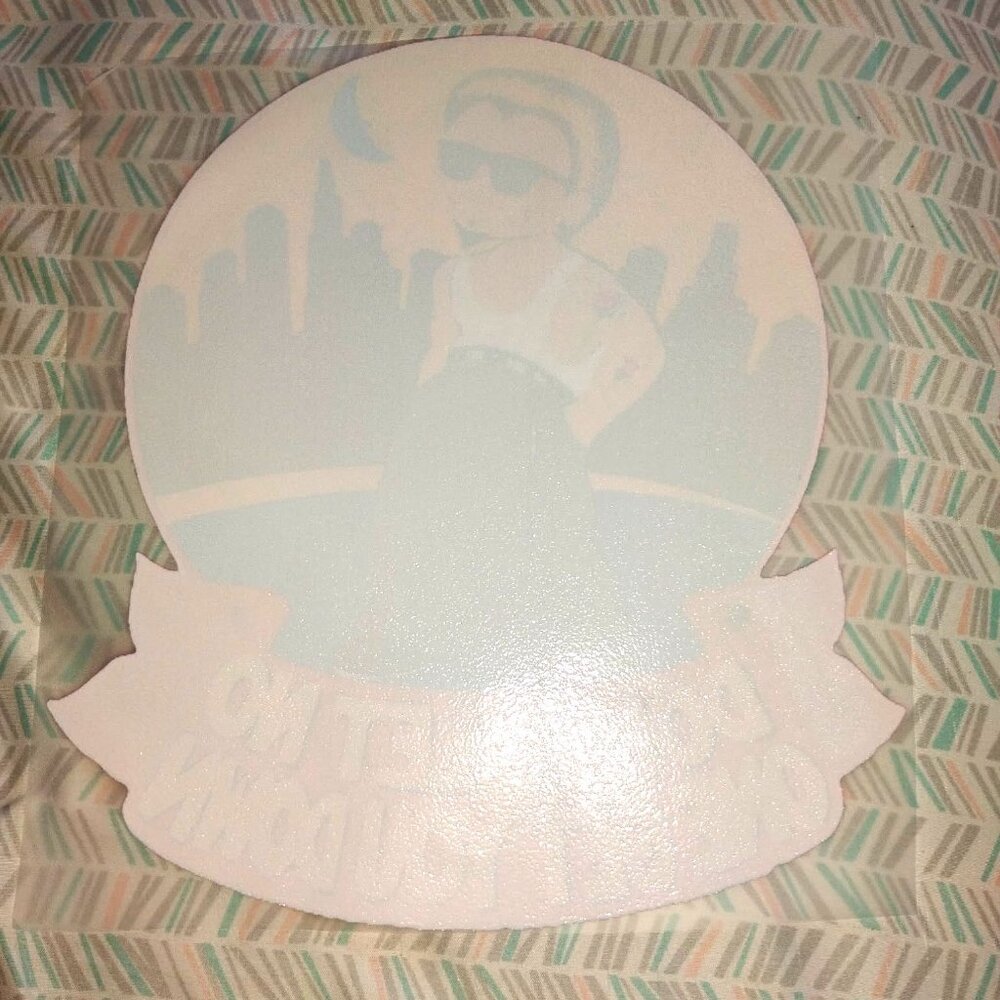 Vintage "Don't Let No One Get You Down" - Iron On Transfer - Rare View 2